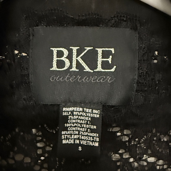 BKE Women's Black Sequin Blazer EUC - Picture 2 of 5